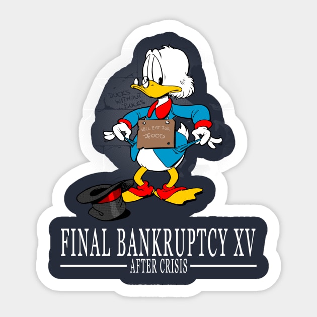 Final Bankruptcy XV Sticker by Lean13